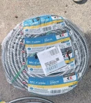 Southwire 12/3 X 250FT Cu Mc : Metal Clad Armored Cable 68583401. Fixed Price $260.00.