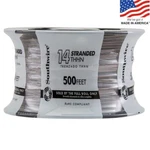 Southwire 500 Ft 14 Awg Stranded Brown Thhn-thwn 600VOLT 22962558 New Roll. Fixed Price $64.00.