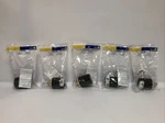 Lot Of (5) Leviton Locking Plug Pole 3-WIRE Grounding 250 Volt 021-02321-0PB. Fixed Price $35.00.