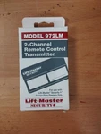 Lift-master 972LM Channel Remote Control Transmitter Very Good (J1025). Fixed Price $26.99.