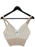 Topshop Women's Multi Acrylic With Elastane, Polyester Cropped. Fixed Price $12.09.