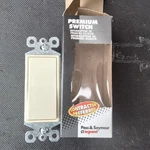 Pass & Seymour Legrand Premium Way Decorator Switch Ivory TM873-ICC 15A. Fixed Price $9.99.