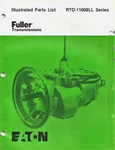 Eaton Fuller RTO-11608LL Series Illustrated Parts List Used. Fixed Price $8.97.