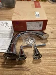 Pfister Saxton 2-HANDLE Deck-mount Roman Tub Faucet Trim Kit Polished Chrome New. Fixed Price $46.49.