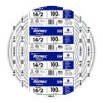 Southwire Romex Simpull 14/2 W/g Nmb Indoor Cable - 100FT Coil (28827423). Fixed Price $77.00.