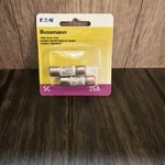 Bussmann BP/SC-15 Amp Time Delay Fuse Slow Blow 2 Pack Eaton. Fixed Price $8.39.