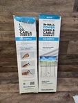 Lot Of 2 Mono-systems In Wall Power Cord & Cable Hider Kit FSTV70. Fixed Price $32.99.