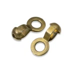 50 Antique Brass #6 Ball Chain Fan Pull Loop Connectors - Diy Hardware. Fixed Price $12.99.