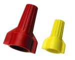 Ideal Wingtwist Red/yellow Wire CONNECTORS(20 Pack). Fixed Price $9.95.