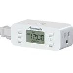 7 Day Heavy Duty Timers For Electrical Outlets, Dual Digital. Fixed Price $10.00.