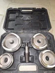 Southwire MP-03PRO Max Punch Large Die Set For Stainless Steel (2 1/2"- 4"). Fixed Price $600.00.