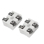 Uxcell Ceramics Terminal Blocks High Temp Porcelain Connectors 2 Way.... Fixed Price $15.49.