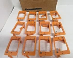 Box Of 12 Thomas & Betts 1-GANG Nonmetallic Low-voltage Old Work Bracket SC100RR. Fixed Price $19.99.