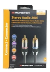 Monster 200I Rca Stereo Audio Cables 1.5M 122477-RETAIL. Fixed Price $17.99.
